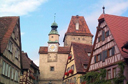 A town view of Rothenburg, Germany